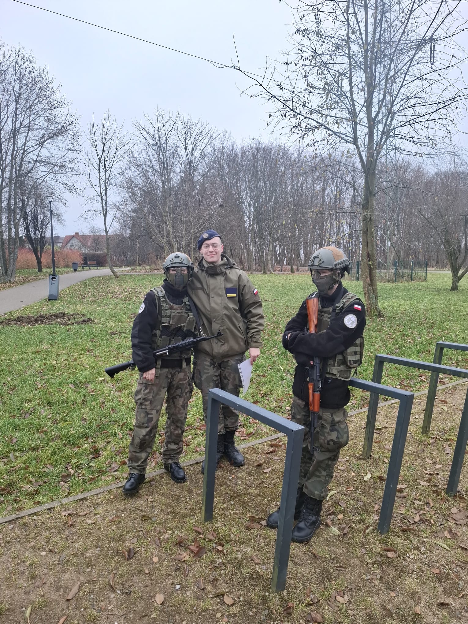 Trening taktyczny kadetów